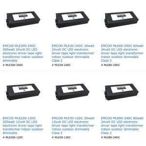 EMCOD MLE led drivers transformers